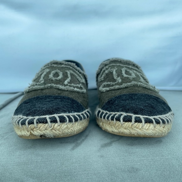 Chanel Cloth Two Tone Espadrilles - Picture 6 of 9